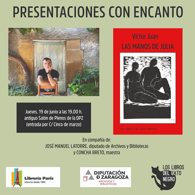 Víctor Juan presenta Las manos de Julia